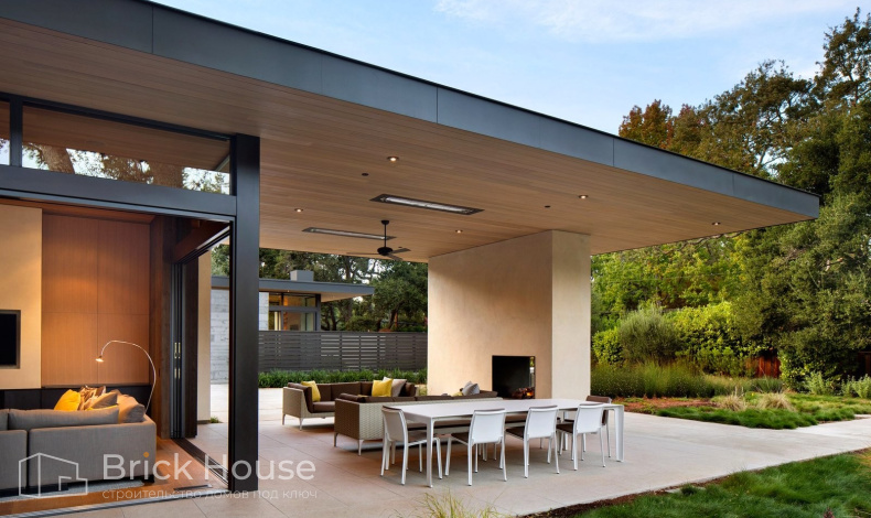 Дома с плоской крышей HT-390