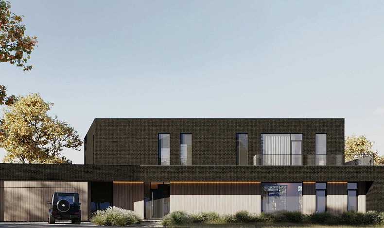 Дома с плоской крышей HT-477