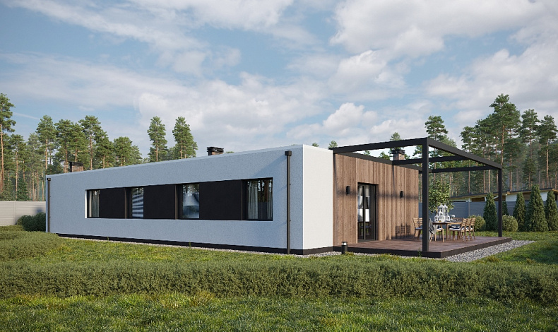 Каменные дома HT-150-1