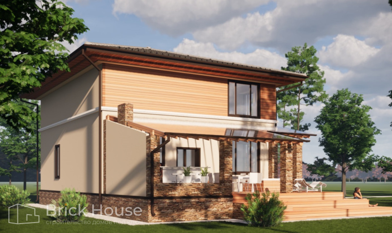 Дома в стиле Райта RH-220