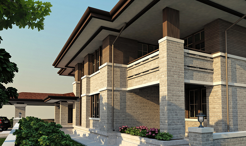 Каменные дома RH-489