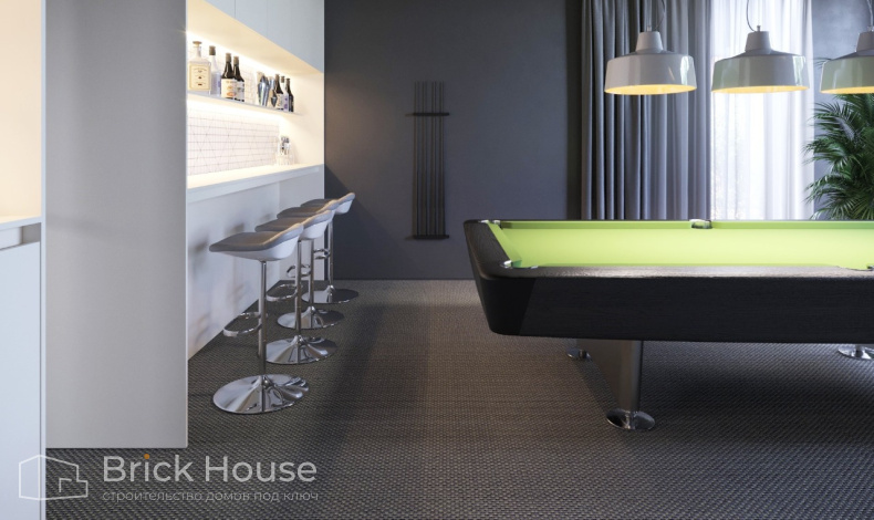 Дома с плоской крышей HT-420