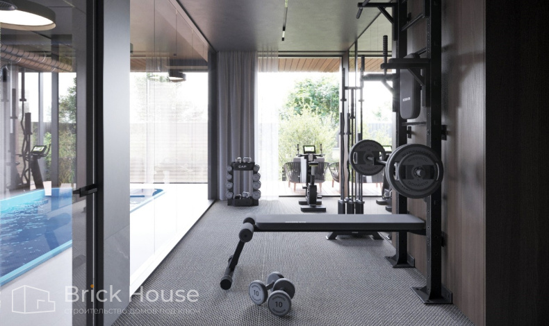 Дома с плоской крышей HT-420