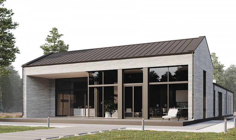 Дома из пеноблоков BH-251