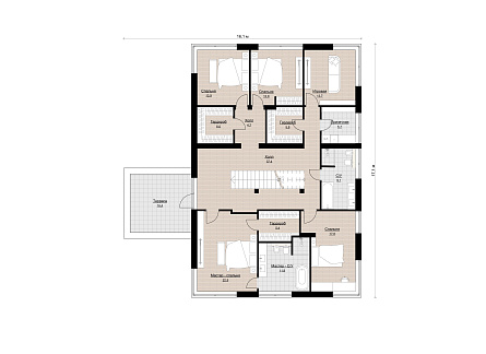Каменные дома RH-538