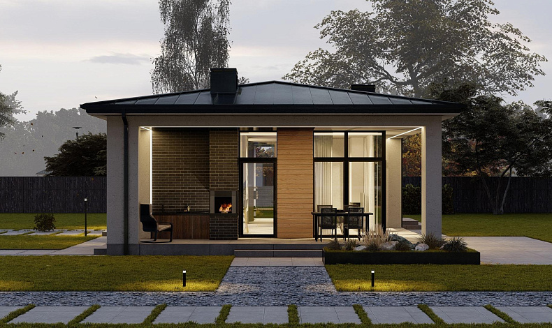 Каменные дома K-87