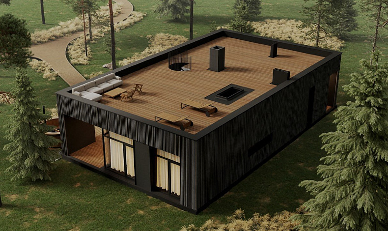 Каменные дома B-104