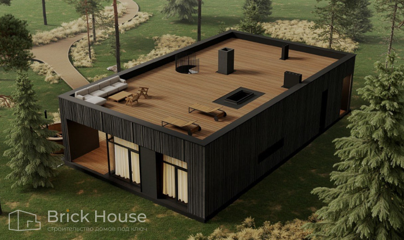 Каменные дома B-104