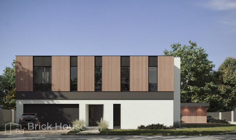 Дома с плоской крышей HT-330