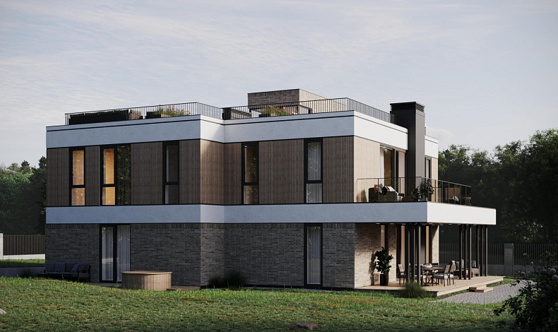 Каменные дома HT-373