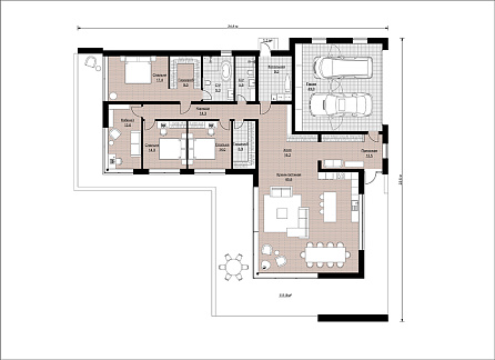 Каменные дома HT-264-1