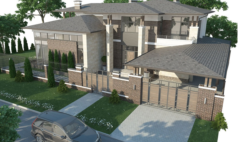 Каменные дома RH-326