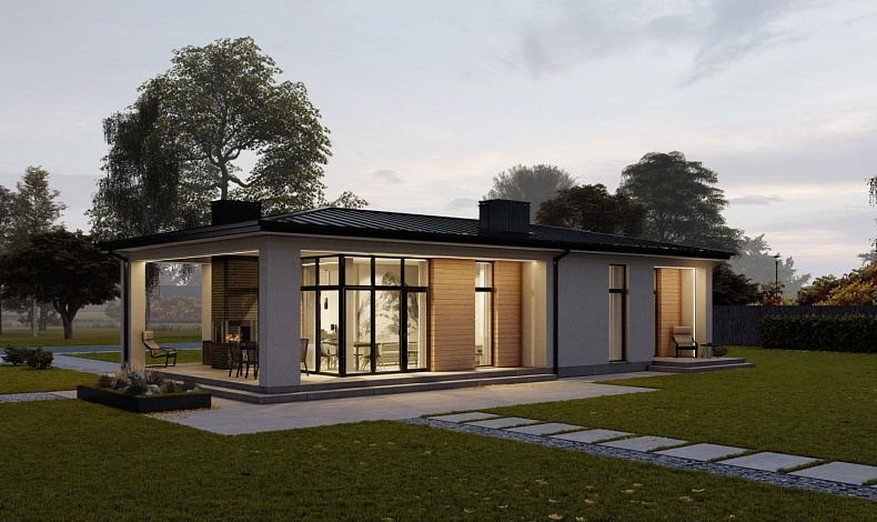 Каменные дома K-87