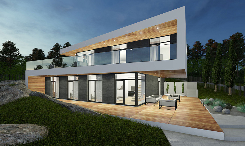 Дома хай-тек HT-255