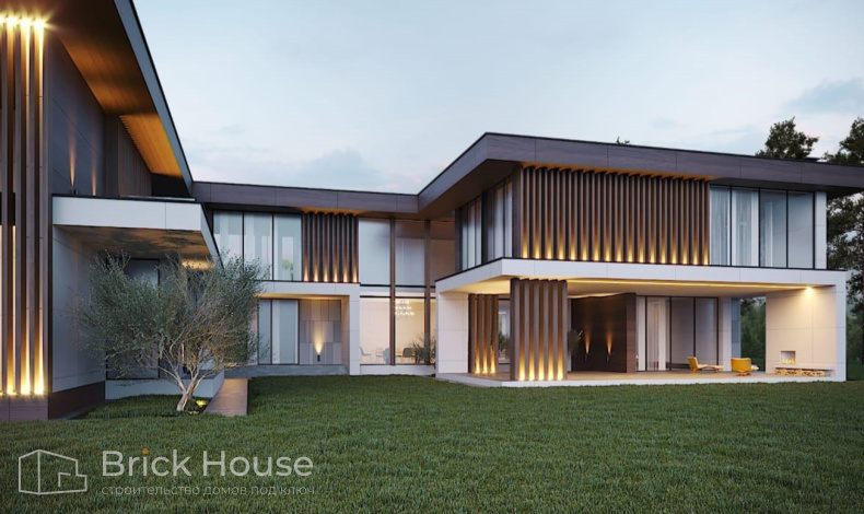 Дома с плоской крышей HT-926