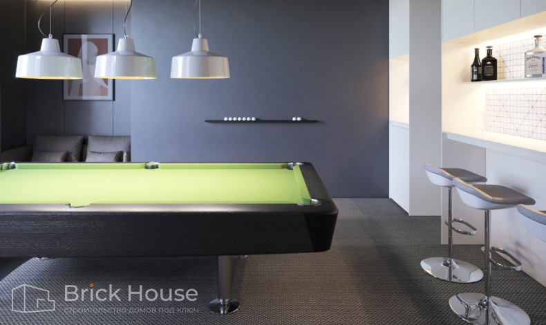 Дома с плоской крышей HT-420