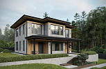 Дома в стиле Райта RH-205