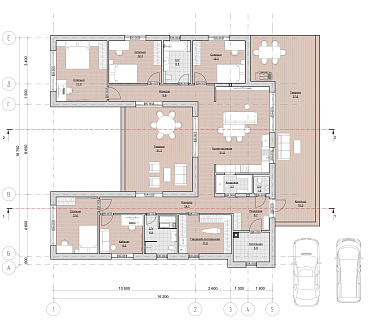 Каменные дома HT-241