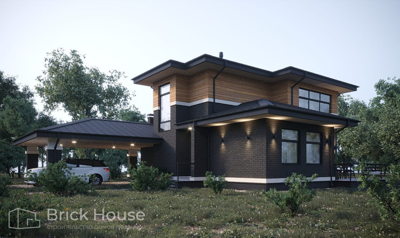 Дома в стиле Райта RH-177