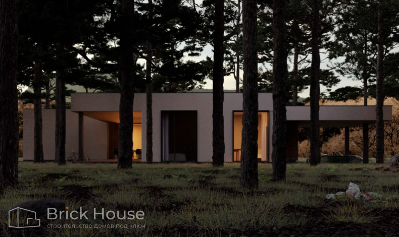 Дома с плоской крышей HT-278