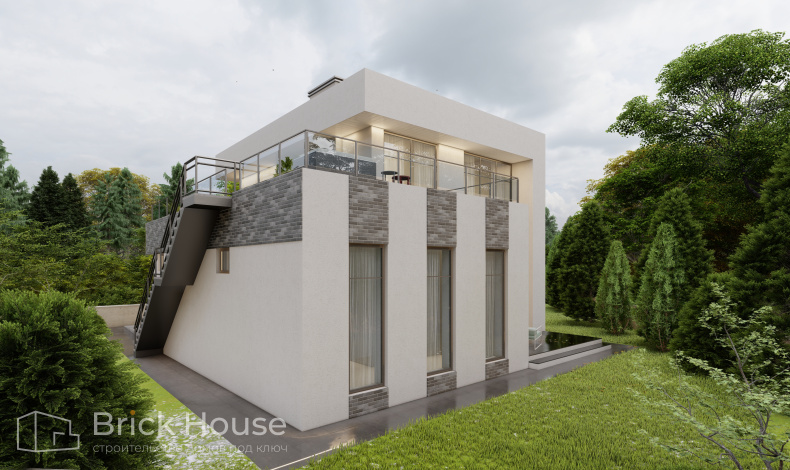 Каменные дома HT-128