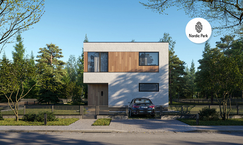 Дома хай-тек Nordic Park VIND 150