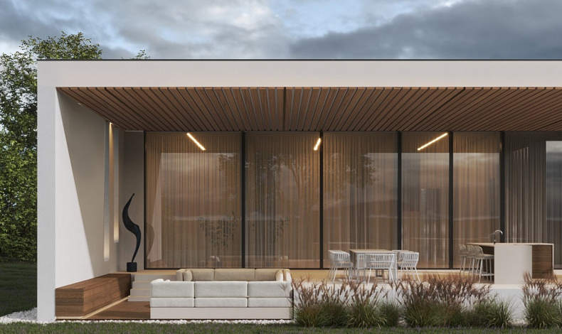 Каменные дома HT-605