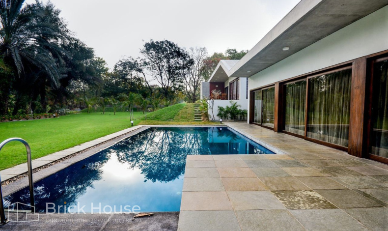 Дома с плоской крышей HT-412