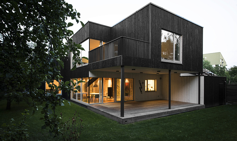 Дома с плоской крышей HT-195