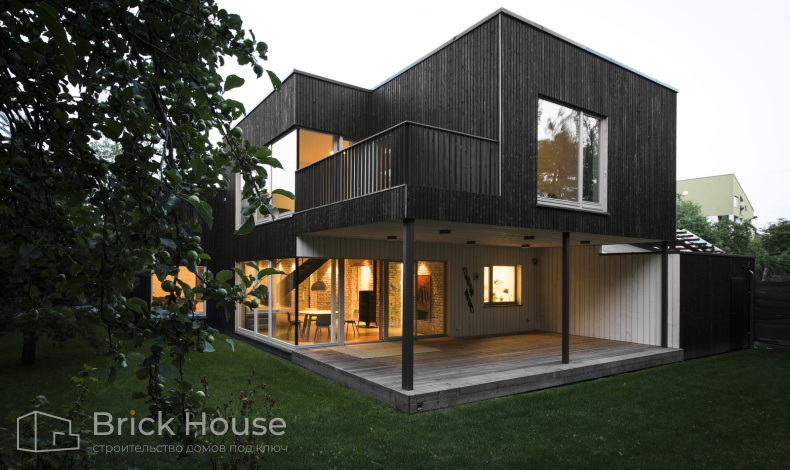 Дома с плоской крышей HT-195