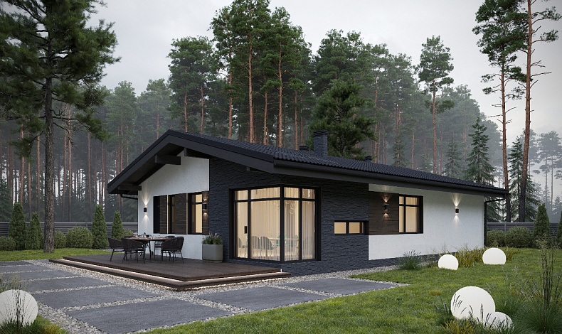 Каменные дома K-100-1