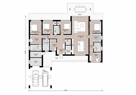 Дома хай-тек HT-234