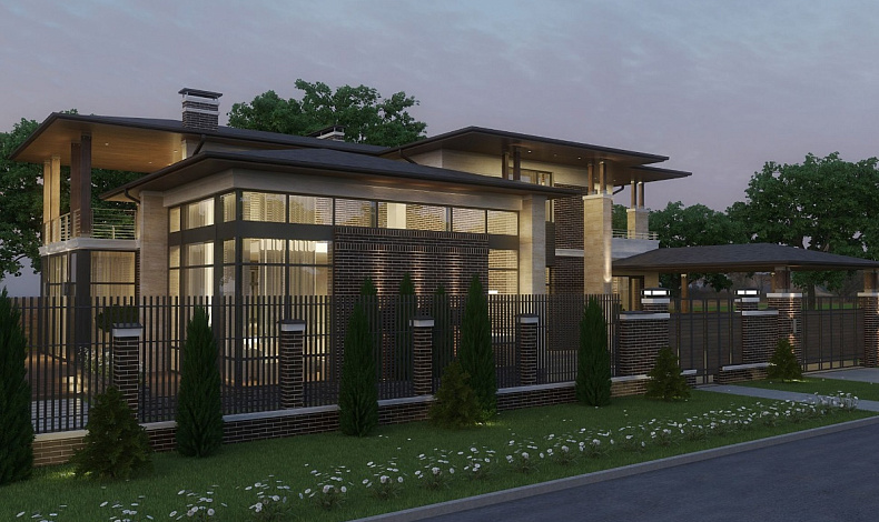 Каменные дома RH-326