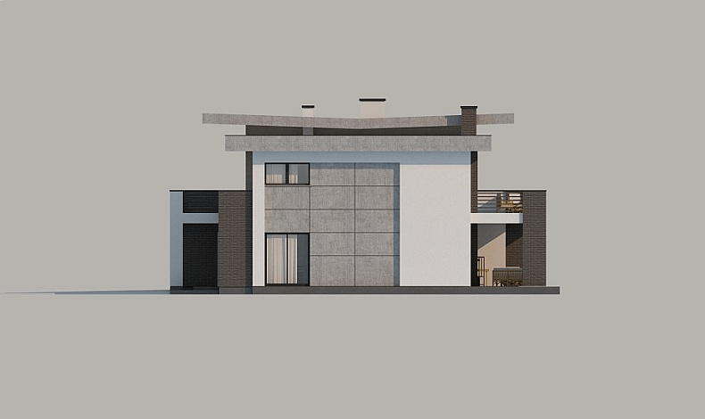 Дома с плоской крышей HT-260