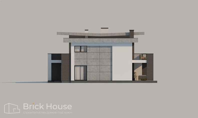 Дома с плоской крышей HT-260