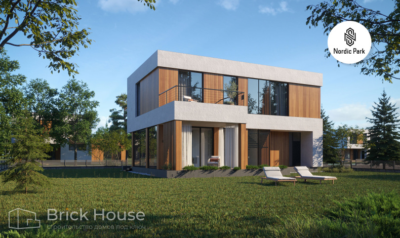 Дома хай-тек Nordic Park FELT-180