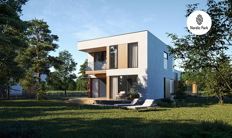 Дома хай-тек Nordic Park VIND 150