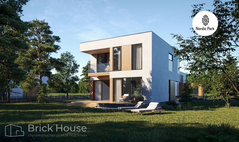 Дома хай-тек Nordic Park VIND 150