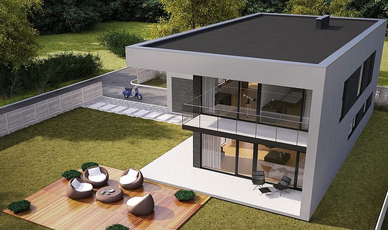 Дома хай-тек HT-235-1