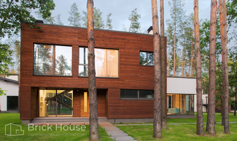 Дома с плоской крышей HT-220