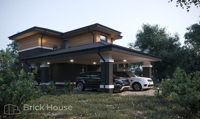 Дома в стиле Райта RH-177