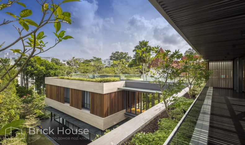 Дома с плоской крышей HT-1010