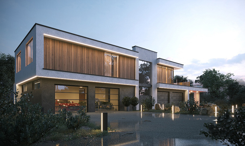 Каменные дома HT-322