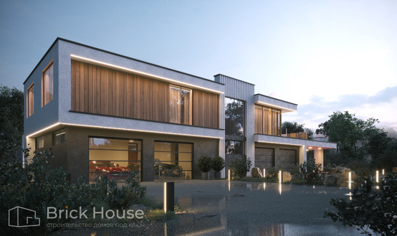 Каменные дома HT-322