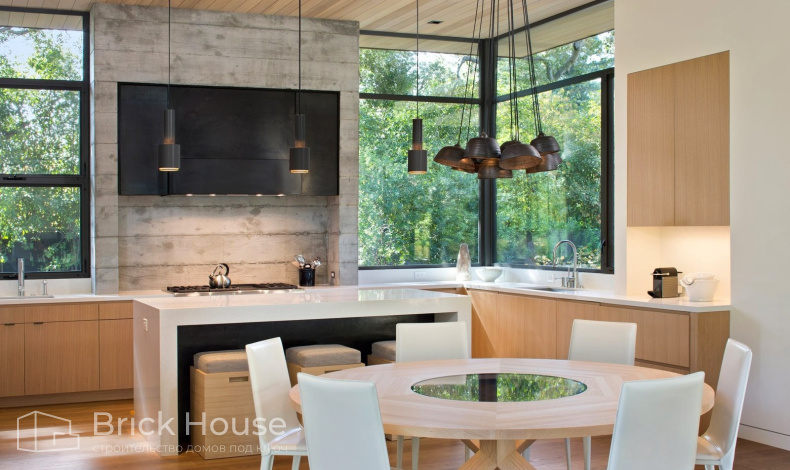 Дома с плоской крышей HT-390