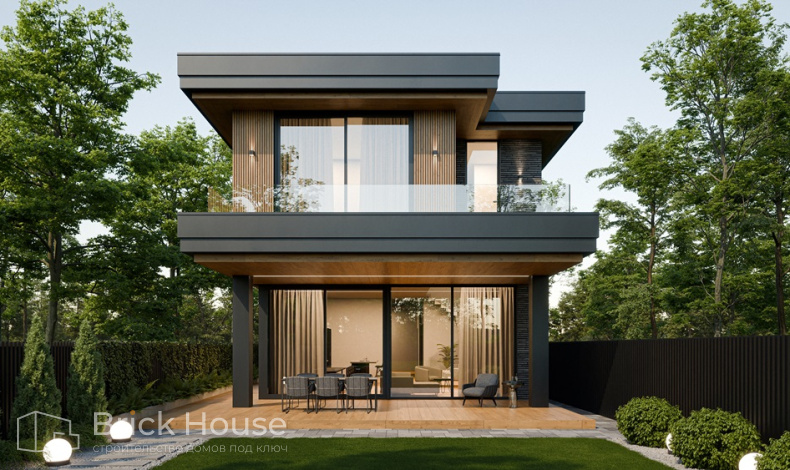 Дома с плоской крышей HT-360