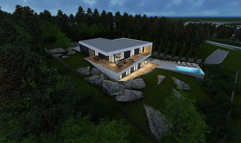 Дома хай-тек HT-255