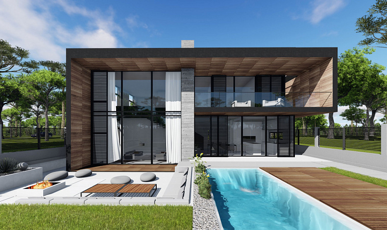 Дома хай-тек HT-261