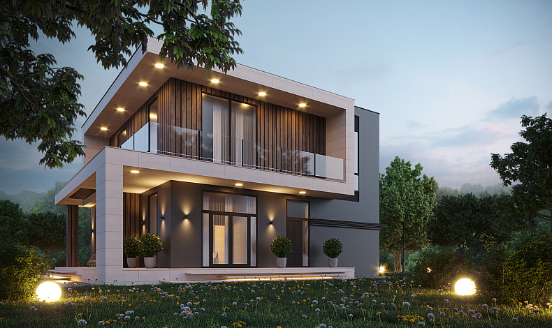 Дома хай-тек HT-334