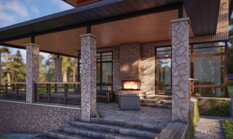 Каменные дома RH-329